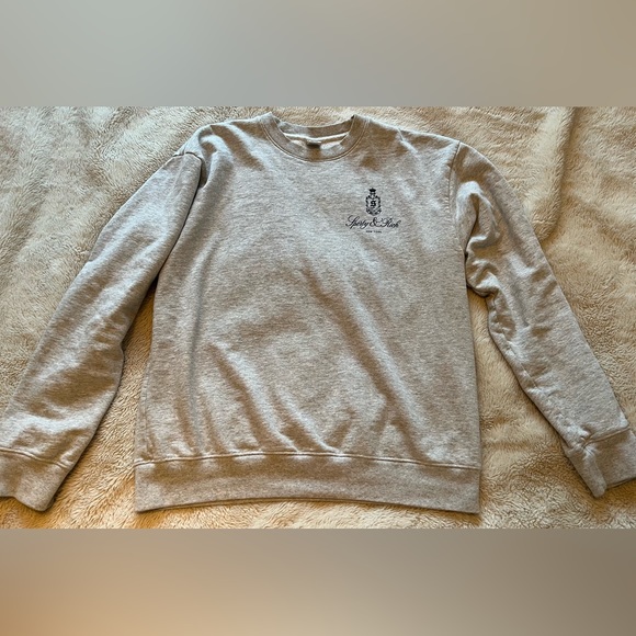 Sporty and a rich grey sweater unisex M - Picture 5 of 9
